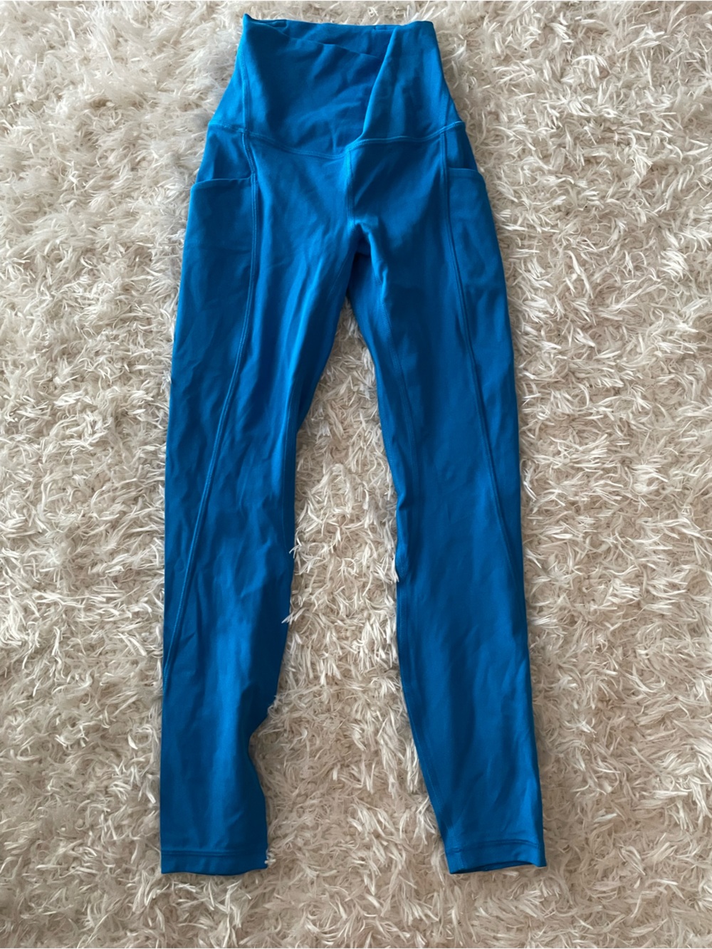 lululemon athletica align high rise 25” electric Blue Leggings